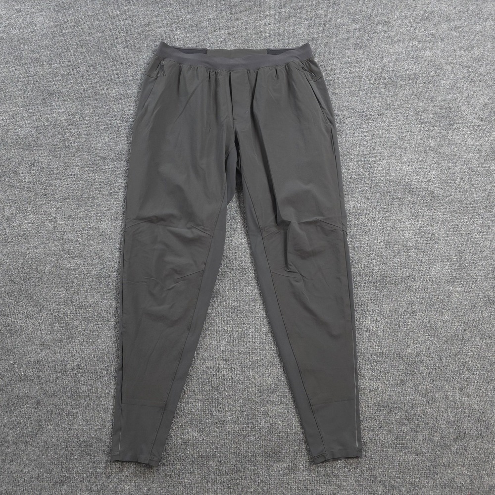 Lululemon Pants Mens L Gray Surge Hybrid Jogger Performance Gym Run Training